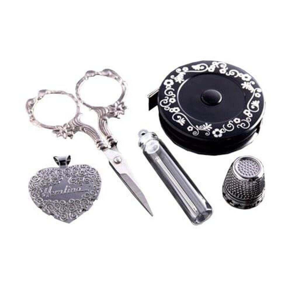 Tacony Sewing Gift Set, Silver